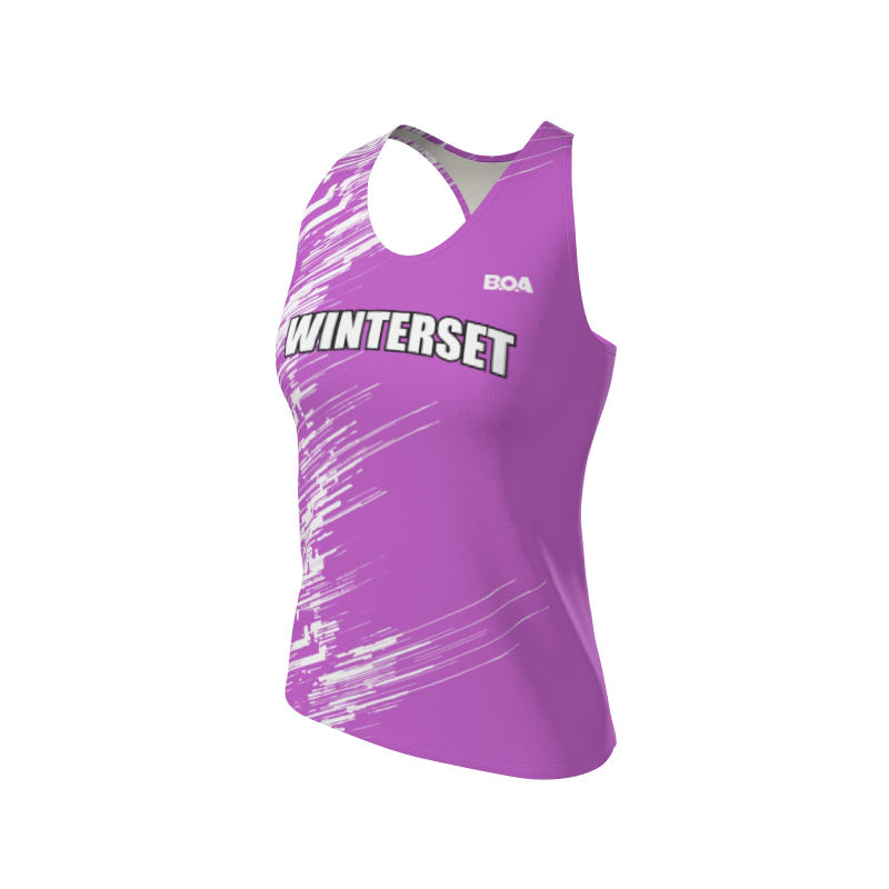 Women's Custom Oblique Custom Women's Premium Interval Singlet. (x 10)
