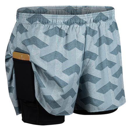 Men's 3" Half Split Shorts- SOLO JAZZ