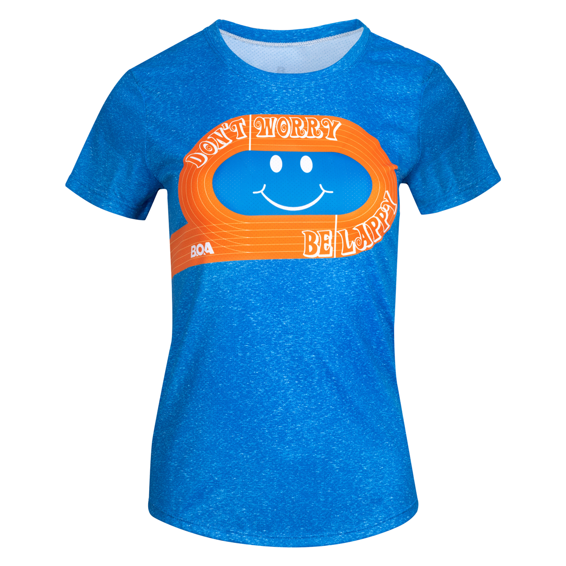 Women's Be Lappy Blue Vapor Lite Mesa Tee