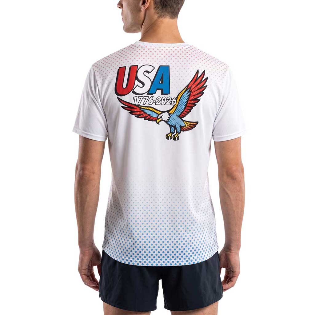 Men's Vapor Lite Mesa Regular Fit S/S Tee - America 250
