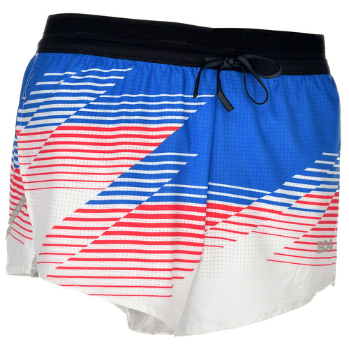 Men's AeroElite 2" Split Shorts- TEAM USA
