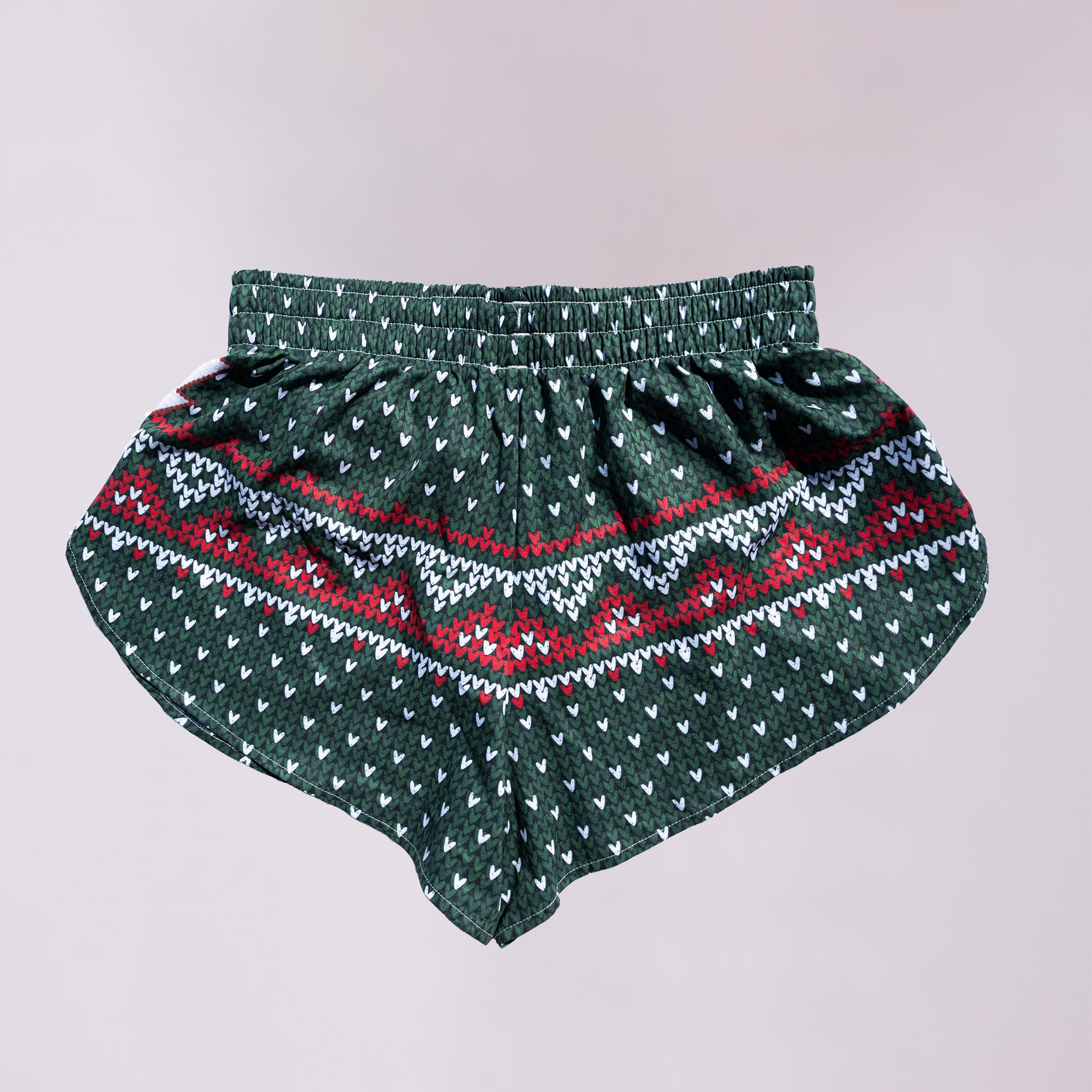 Women's AeroPro 3" Split Shorts - Jingle Bell Rockin'