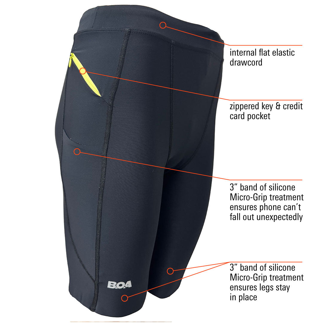 Men's 9" Titan Half Tight - Black