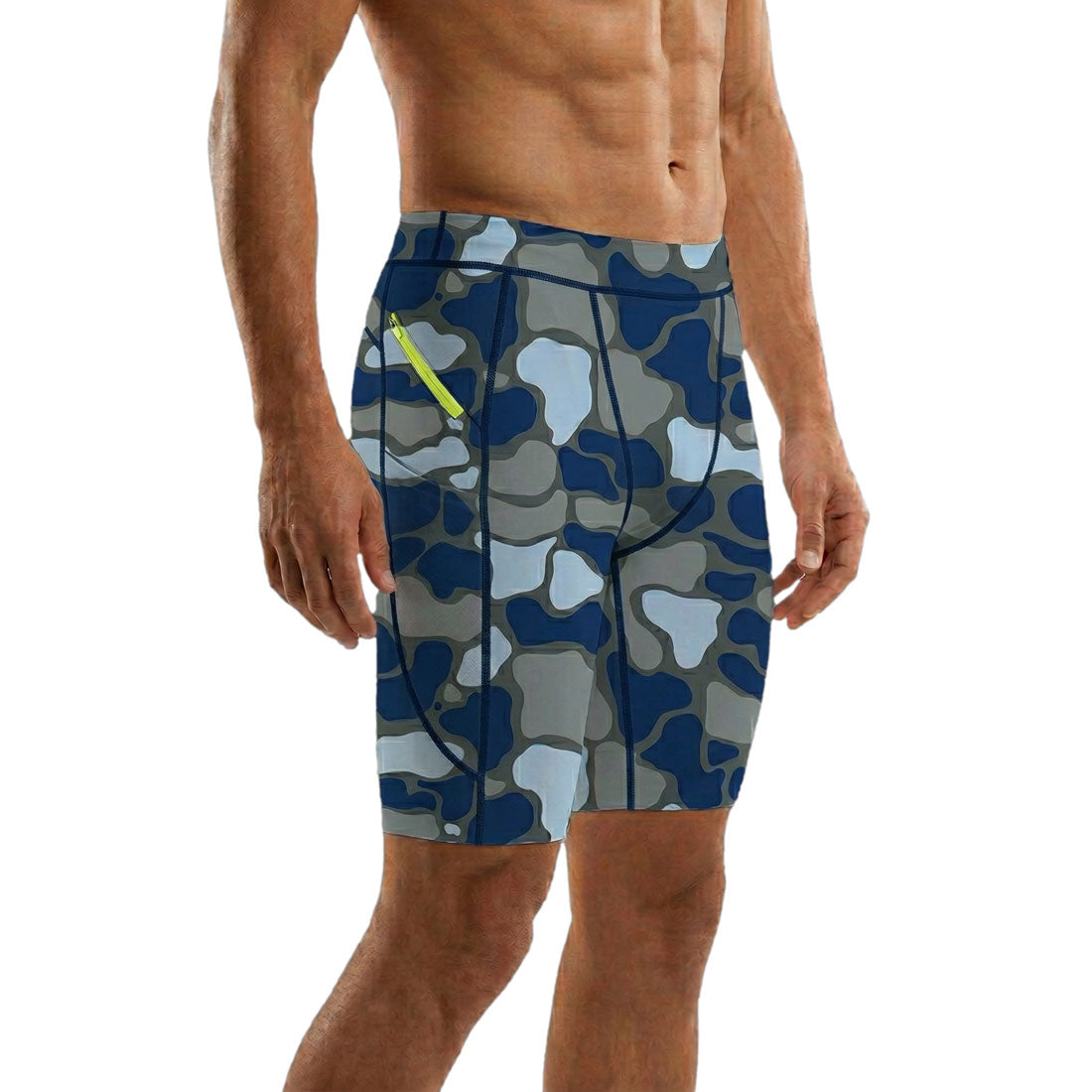 Men's 9" Titan Half Tight - Urban Camo Grey