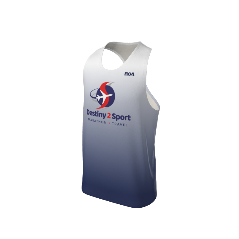 Men's Custom Fade Custom Men's Standard Racerback Singlet. (x 1)