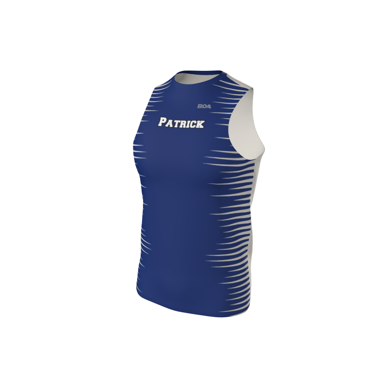 Men's Full Custom Uniforms Cage Custom Men's Premium Sleeveless Fitted Singlet. (x 1)