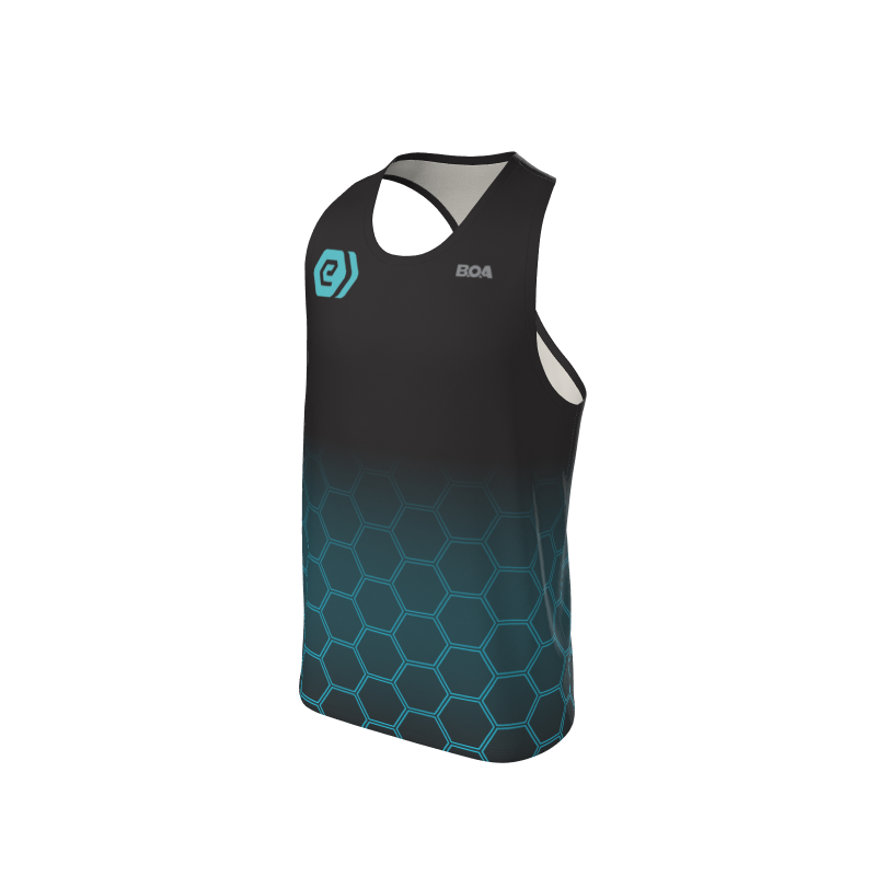 Men's Full Custom Uniforms Hex Custom Men's Standard Racerback Singlet. (x 37)