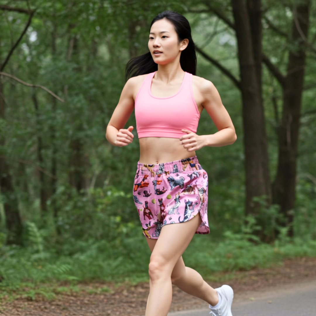 Women's AeroPro 3" Split Shorts - Bestie Pink