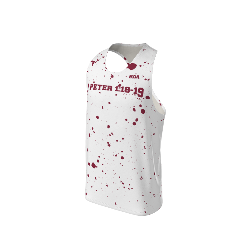 Men's Full Custom Uniforms Splatter Custom Men's Standard Racerback Singlet. (x 1)