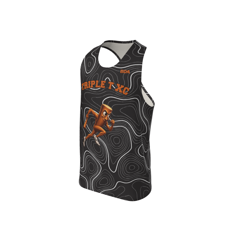 Men's Full Custom Uniforms Topographic Custom Men's Standard Racerback Singlet. (x 1)