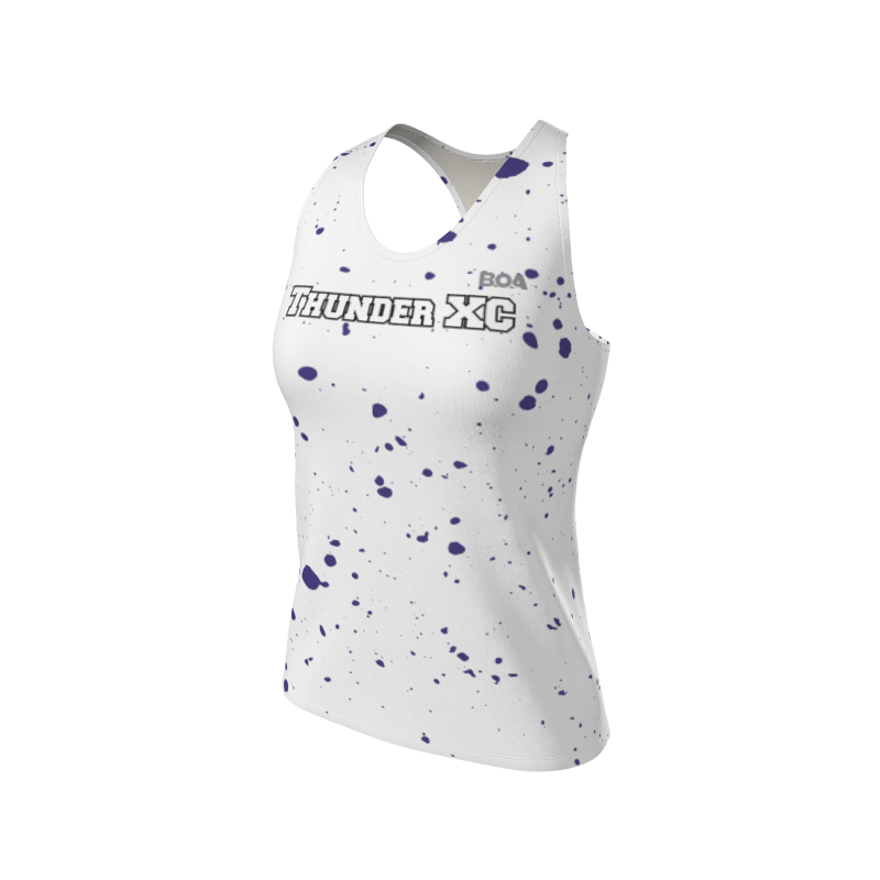 Women's Custom Splatter Custom Women's Standard Interval Singlet. (x 5)