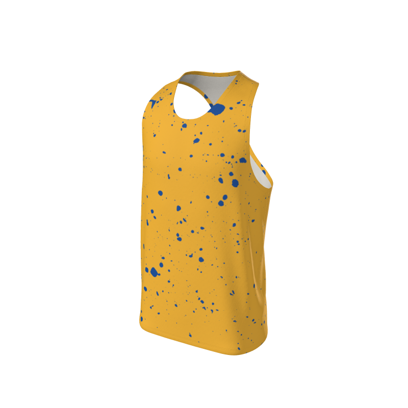 Men's Full Custom Uniforms Splatter Custom Men's Premium Racerback Singlet. (x 1)