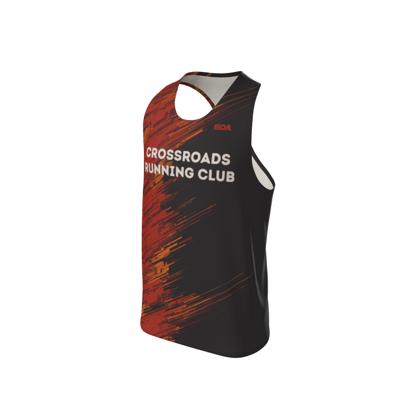 Men's Full Custom Uniforms Oblique Custom Men's Standard Racerback Singlet. (x 3)