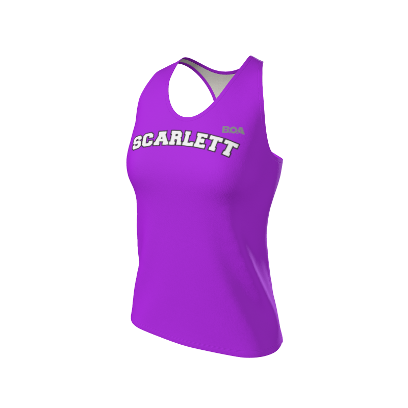 Women's Full Custom Uniforms Cypher Custom Women's Premium Interval Singlet. (x 3)