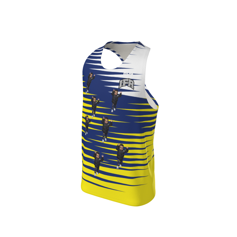 Men's Custom Splinter Custom Men's Premium Racerback Singlet. (x 5)