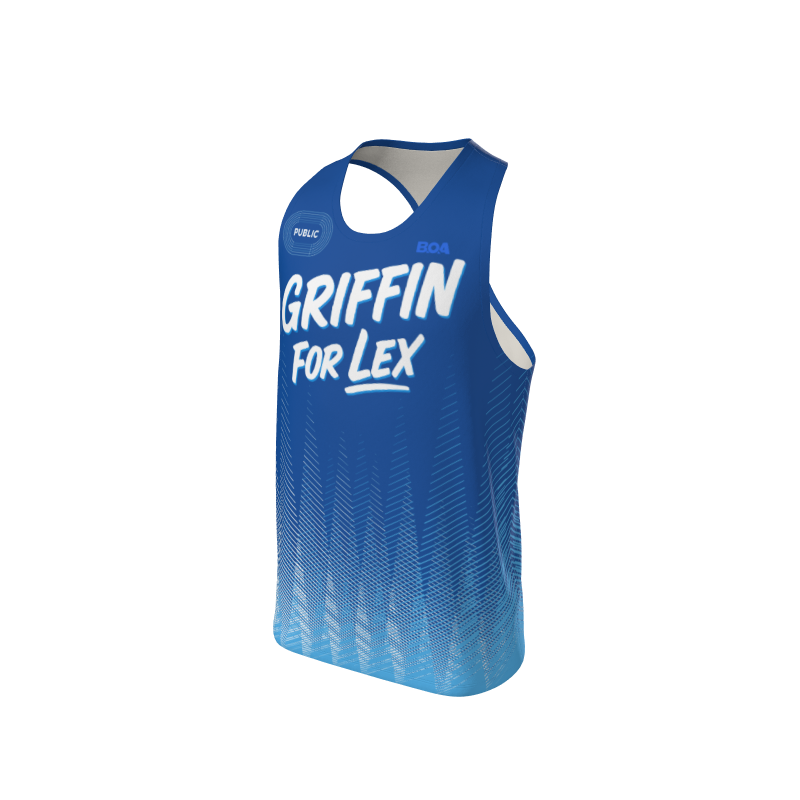 Men's Full Custom Uniforms Slash Custom Men's Standard Racerback Singlet. (x 100)