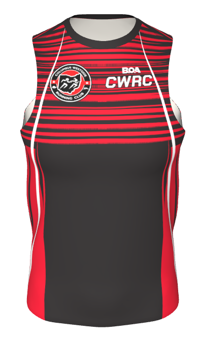 Men's Custom Sleeveless Fitted Singlet - SP01R-Inter Voellmec