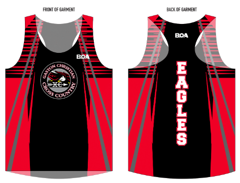 Men's Custom Vapor Lite Racing Singlet - SD02D-Inter MooreJ