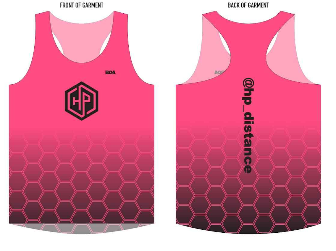 Women's Custom Vapor Lite Interval Singlet - Hunt Nick