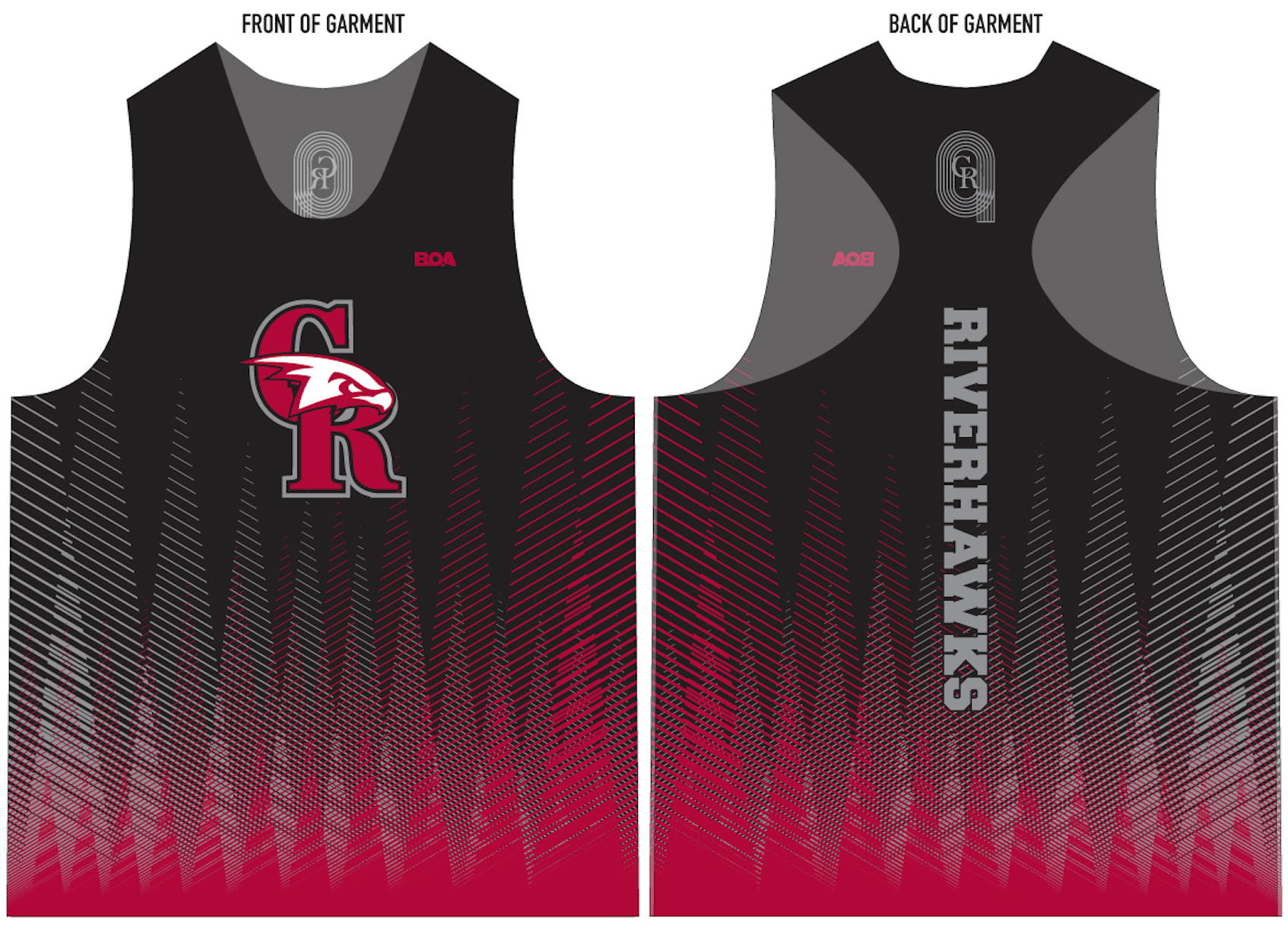 Men's Custom Canyon Ridge Competitor Lite Racing Singlet