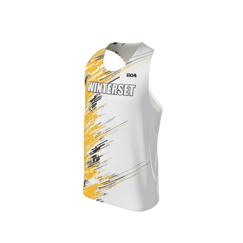 Men's Custom Oblique Custom Men's Premium Racerback Singlet. (x 10)