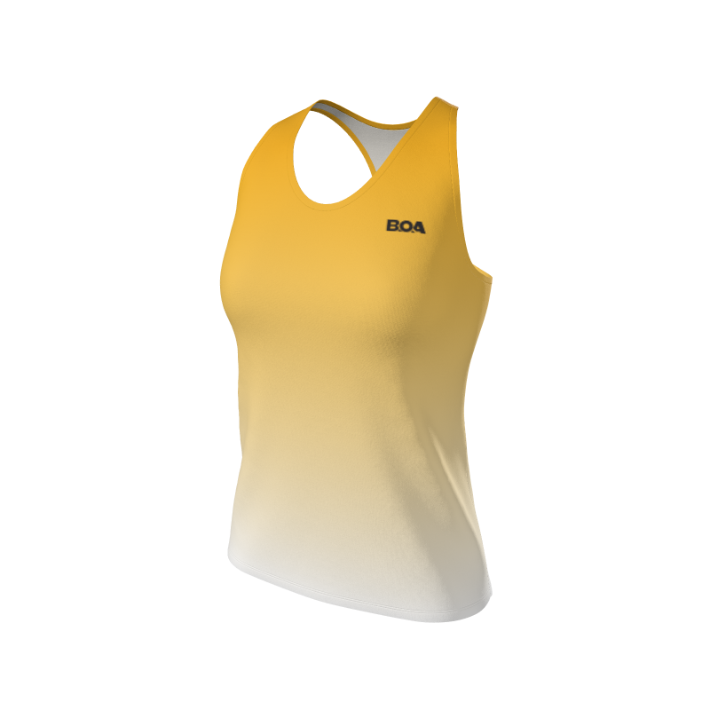 Women's Full Custom Uniforms Fade Custom Women's Premium Interval Singlet. (x 1)