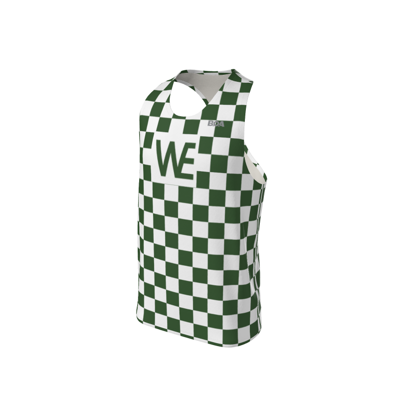 Men's Full Custom Uniforms Checkerboard Custom Men's Premium Racerback Singlet. (x 1)