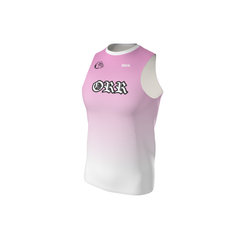 Men's Custom Fade Custom Men's Premium Sleeveless Fitted Singlet. (x 5)