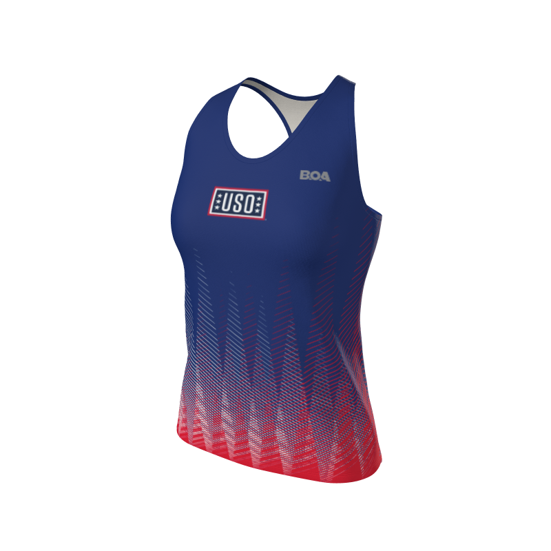 Women's Full Custom Uniforms Slash Custom Women's Premium Interval Singlet. (x 4)