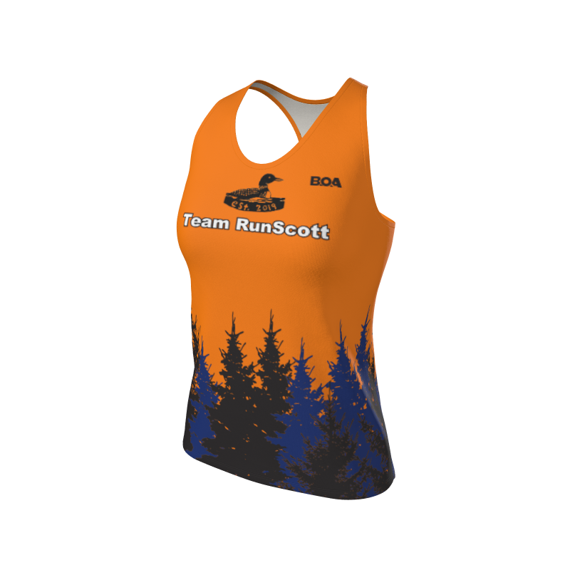 Women's Full Custom Uniforms Trees Custom Women's Standard Interval Singlet. (x 2)