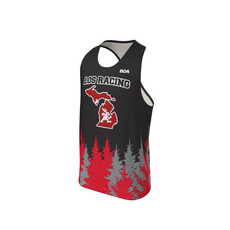 Men's Full Custom Uniforms Trees Custom Men's Premium Racerback Singlet. (x 1)