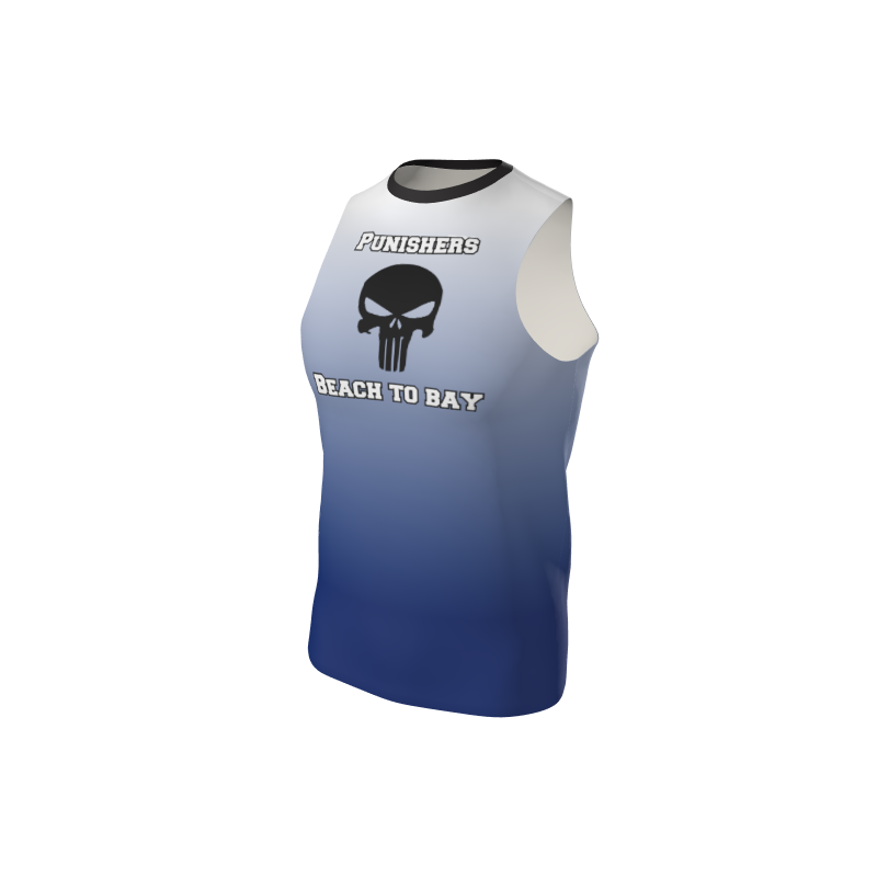 Men's Full Custom Uniforms Fade Custom Men's Premium Sleeveless Fitted Singlet. (x 6)