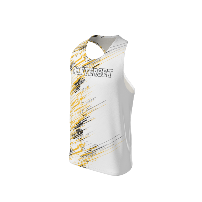 Men's Custom Oblique Custom Men's Premium Racerback Singlet. (x 10)