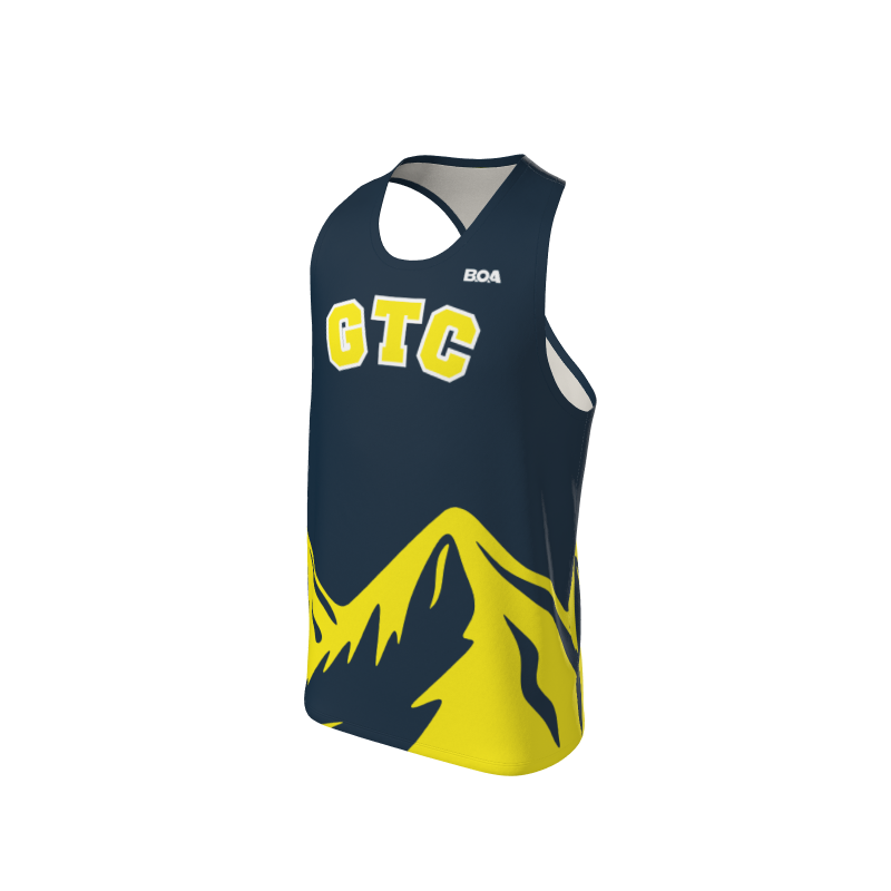 Men's Custom Mountains Custom Men's Premium Racerback Singlet. (x 3)