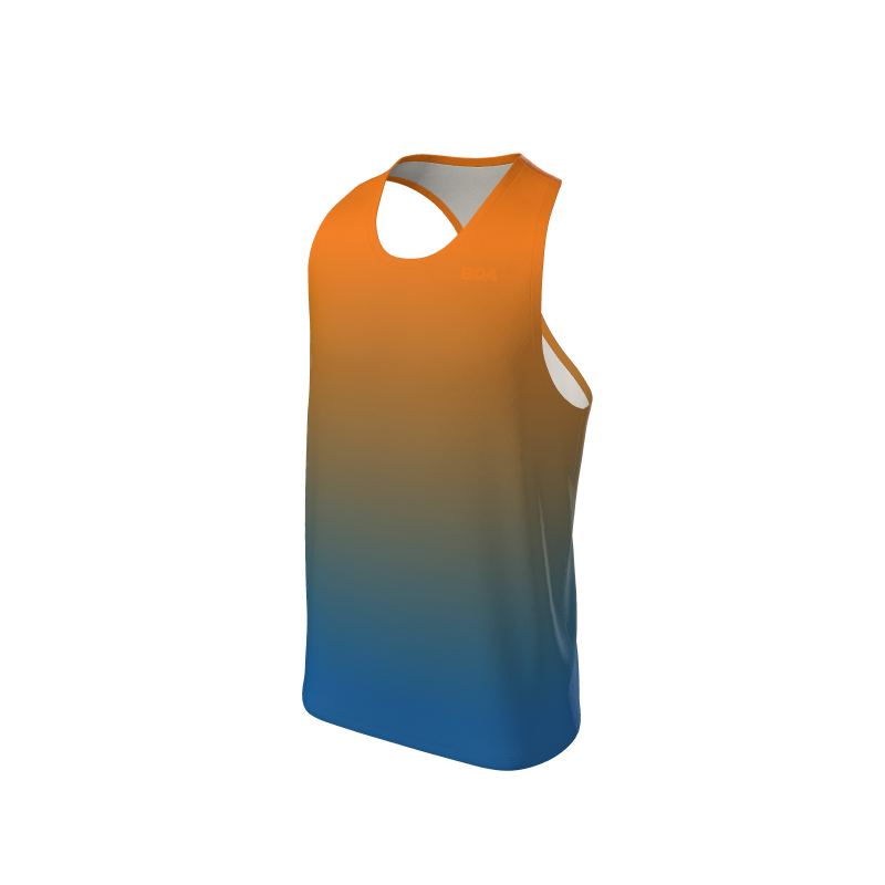 Men's Full Custom Uniforms Fade Custom Men's Premium Racerback Singlet. (x 1)