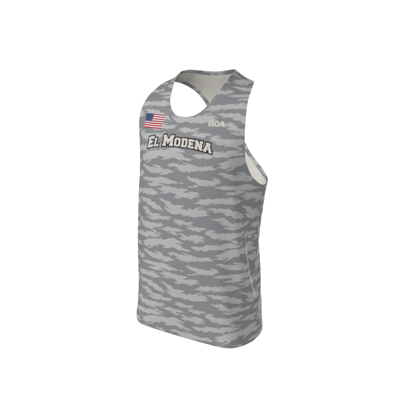 Men's Custom Torn Camo Custom Men's Standard Racerback Singlet. (x 1)