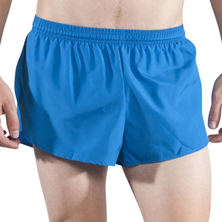 Men's 1" Elite Split Shorts- VIVID BLUE