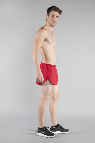 Men's Athletic Shorts in Red