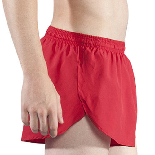 Men's 1" Elite Split Shorts- RED