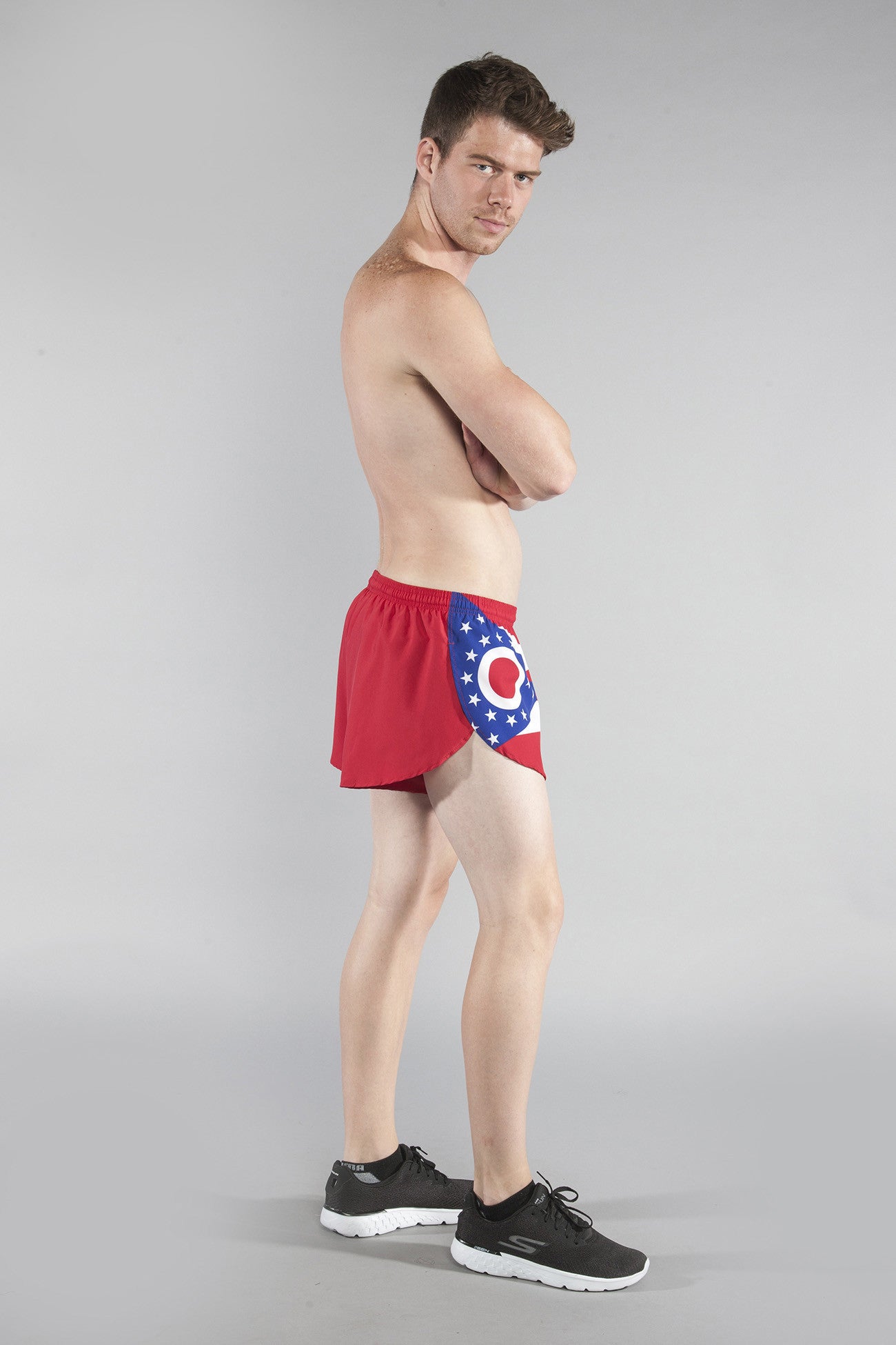 MEN'S 1" ELITE SPLIT SHORT- OHIO - BOAUSA