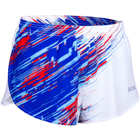Men's AeroPro 3" Half Split Shorts- HOT PINK