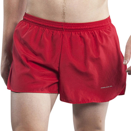 Men's 1" Elite Split Shorts- RED