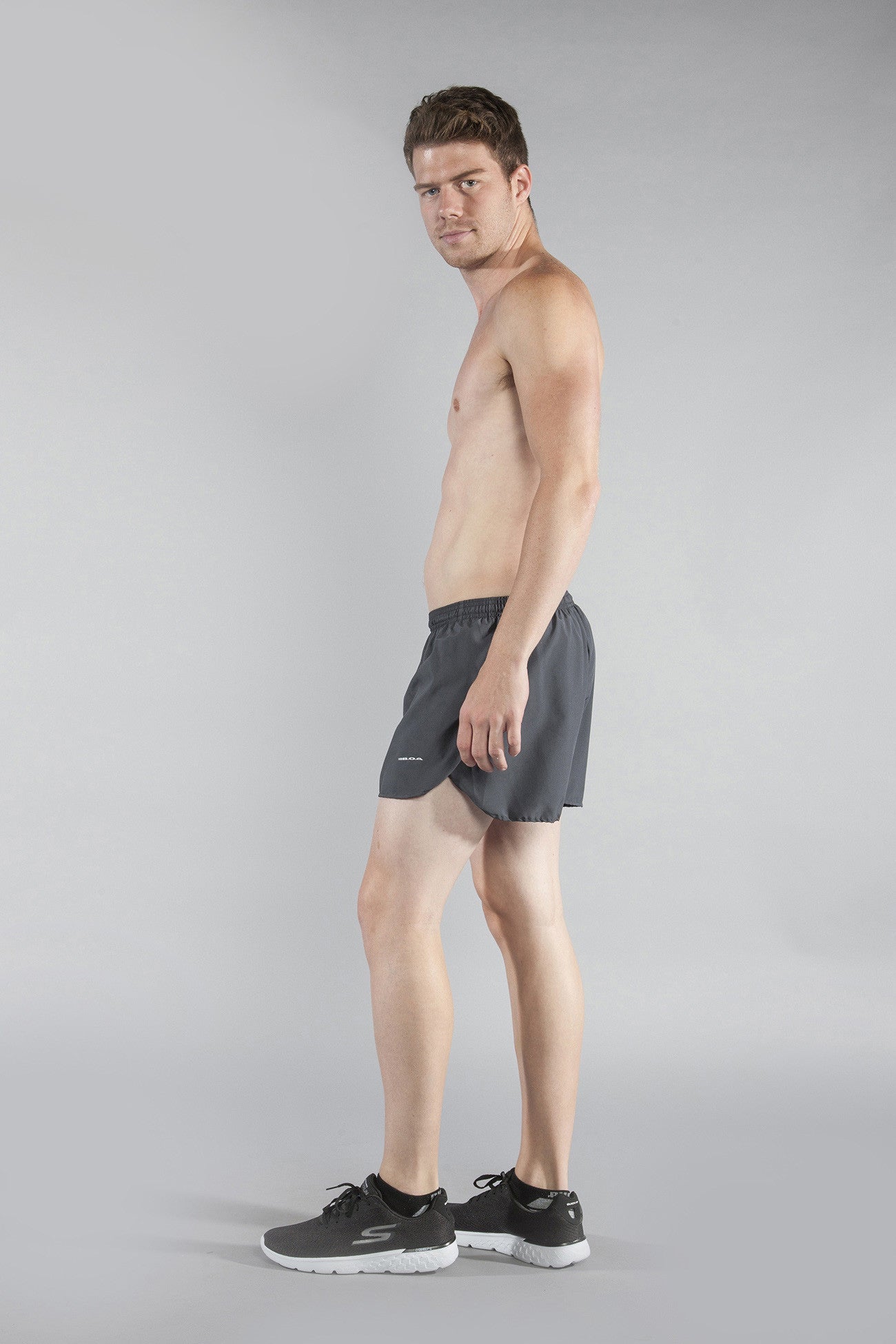 MEN'S 3" HALF SPLIT TRAINER- TITANIUM - BOAUSA