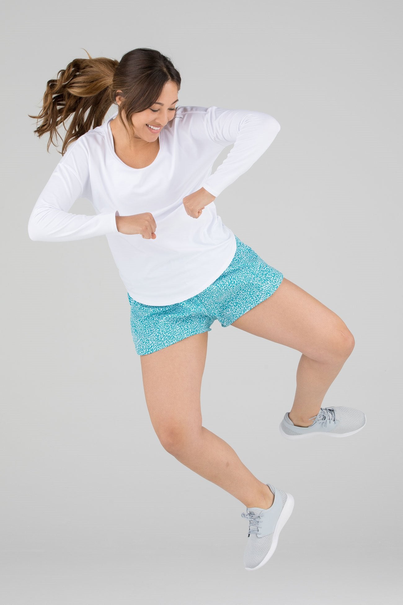 Women's Hypersoft L/S Running Shirt - White