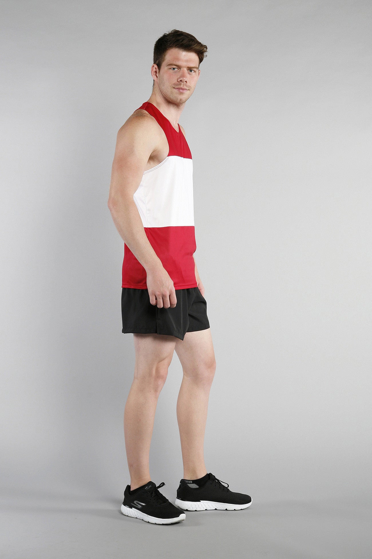 MEN'S PRINTED SINGLET- AUSTRIA - BOAUSA