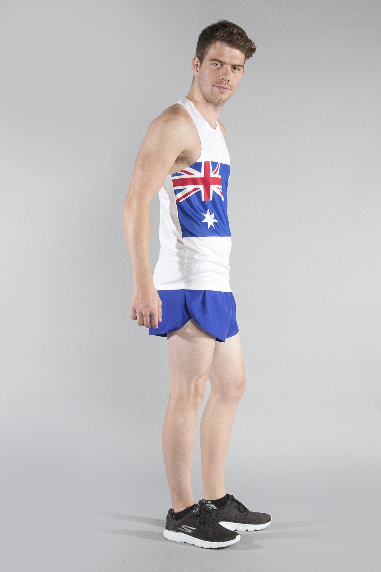MEN'S PRINTED SINGLET- AUSTRALIA - BOAUSA