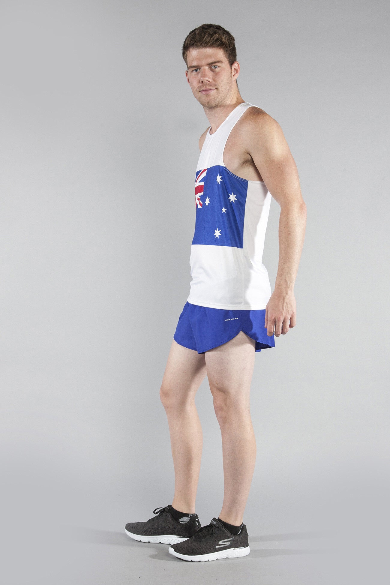 MEN'S PRINTED SINGLET- AUSTRALIA - BOAUSA