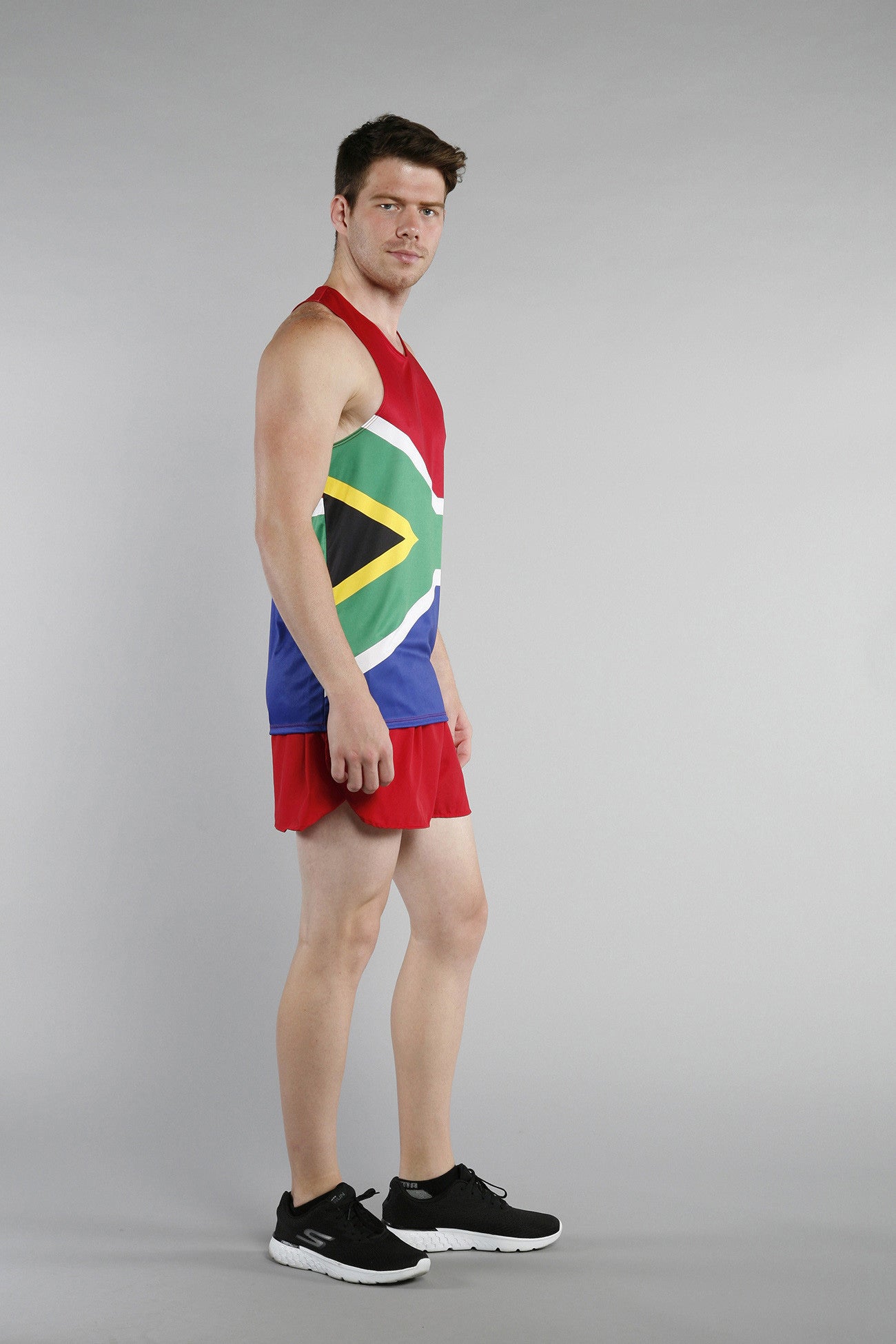 MEN'S PRINTED SINGLET- SOUTH AFRICA - BOAUSA