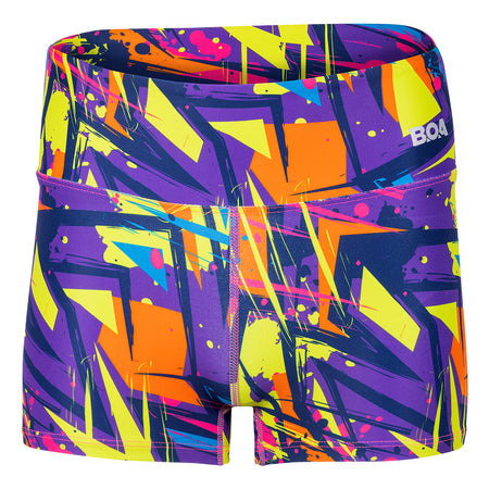 PRINTED FIT SHORT- SPEED-EZE