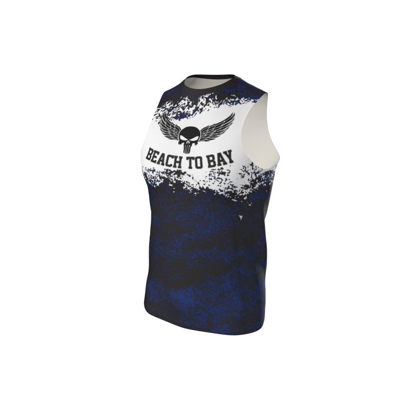 Men's Full Custom Uniforms Haze Custom Men's Premium Sleeveless Fitted Singlet. (x 6)